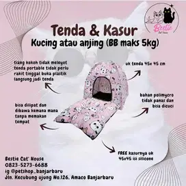 Promo tenda kucing gratis kasur
