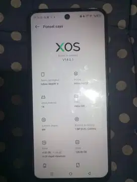 Infinix Smart 9 4/128GB Fullset