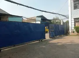 Dijual gudang pinggir jalan utama  di penggangsaan jakarta utara