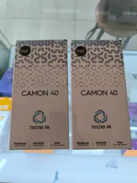 Tecno Camon 40 8/256 Baru garansi resmi carlcare 1 tahun