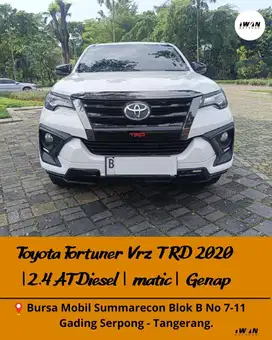 2020 [Kick Sensor] Toyota Fortuner VRZ TRD 2.4 Diesel AT