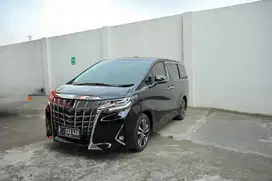 Toyota Alphard 2.5G A/T 2021 Black on Beige