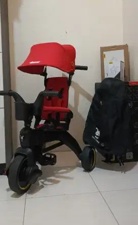Doona liki trike S3 red flame full option