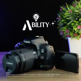 Merapat! SUDAH WIFI DSLR CANON CANON 700D 750D 600D 550D KAMERA MURAH