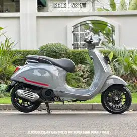 Piaggio Vespa Sprint S 150 IGET ABS LED Th 2021 Warna Grey Aveo Perfec