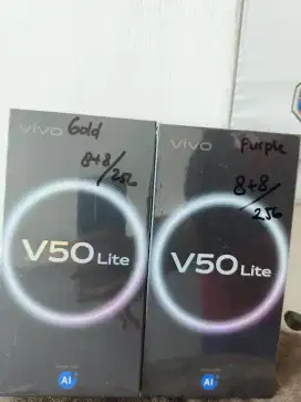(new) vivo V50 Lite 8/256 garansi resmi!! Gratisantar