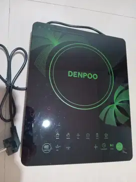 KOMPOR LISTRIK INDUCTION TOUCH SCREEN LOW WATT DENPOO DIC 200-1200