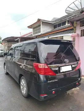 Toyota Alphard 2012 Bensin