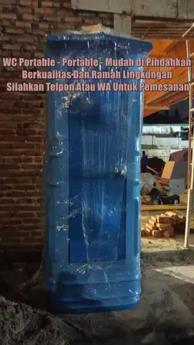 WC PORTABLE - TOILET OUT DOOR- TOILET FIBERGLASS