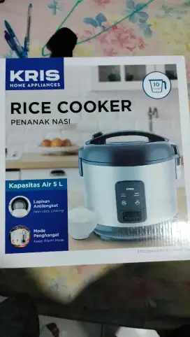 Rice Cooker Kris Kapasitas Air 5L baru