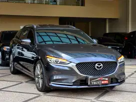 LOW KM!! MAZDA 6 ELITE ESTATE WAGON SUNROOF 2019 MACHINE GREY / MAZDA6