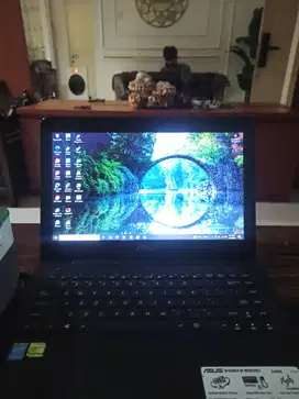 Laptop asus A455L mulus seperti baru lancar buat nugas/kuliahan