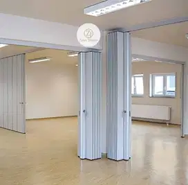 Sedia Folding Door PVC, Sekat Ruangan PVC, Pintu Lipat PVC