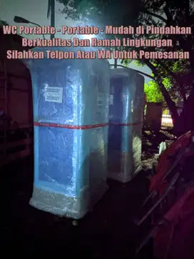 WC PORTABLE - TOILET OUT DOOR- TOILET FIBERGLASS