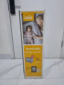 JOIE Kubbie Sleep Travel Cot (Foggy Grey)