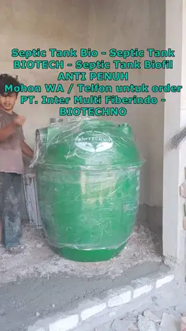 Septic Tank Biotech, Sepiteng Biofil, Biotank, Biofilter,