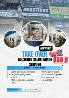 Take Over Salon Kecantikan Viral