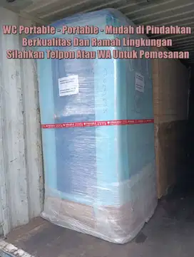 WC PORTABLE - TOILET FIBERGLASS - TOILET OUT DOOR