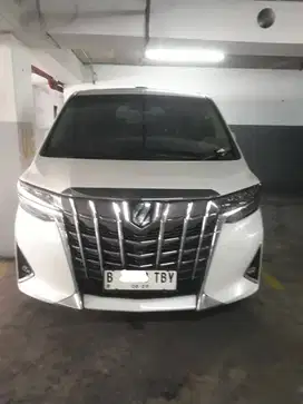 Toyota ALPHARD 2.5G Putih Metalic 2018