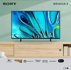 SONY Google TV BRAVIA 3 55 Inch
Bisa Cicilan Modal KTP aja