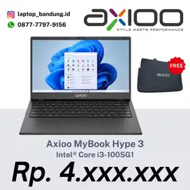 Axioo Mybook Hype 3 Core I3-1005G1/8GB/256GB/14 FHD IPS/Win 10 Pro