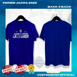 Kaos Persib Back 2 Back Persib Terlaris Terpercaya 2025