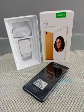 Oppo F5 Ram 6/128gb Full set Bergaransj