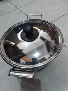 Tempat nasi stainless diameter 24cm