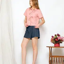 BLFwoman Rok Celana Wanita Bawahan Wanita -Marla Denim Skort