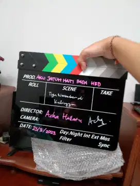 Papan Film + Spidolnya