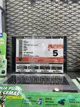 Laptop Acer Go 14 Tanpa DP bandung
