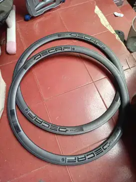 Velg sepeda sepasang DECAF 26inch 24 hole