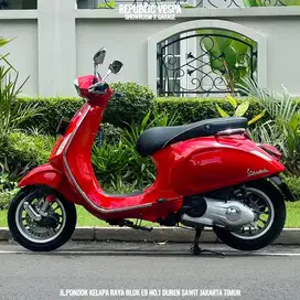 Dijual Cepat Piaggio Vespa SPRINT 150 3V Tahun 2015 Warna MERAH Spesif