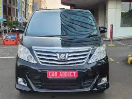 Alphard 3.5 at bensin hitam ,2012