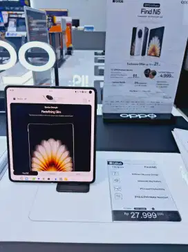 Segampang Itu Dapat Cicilan Bunga 0% OPPO Find N5 512GB