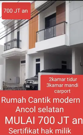 Rumah dijual Sunter agung Jakarta Utara SHM