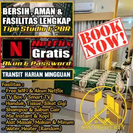 HARGA SEWA PERJAM STUDIO APARTEMEN GREEN PRAMUKA SQUARE GRAND PRAMUKA