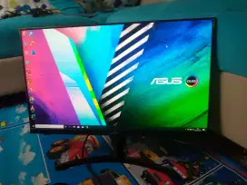 JUAL LIKENEW LED MONITOR ACER  24INCH FRAMALES BORDERLESS 100Hz IPS