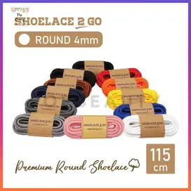 Tali Sepatu Bulat Round Shoelace 2 Go 115 cm (4 mm)