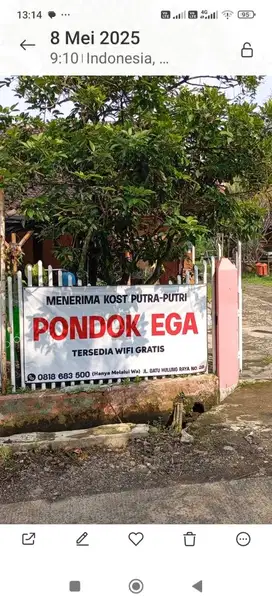 TERIMA KOSAN – LOKASI STRATEGIS, NYAMAN, & AMAN!