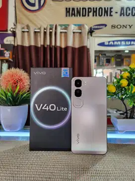 Vivo V40 Lite Ram 8+8Gb/ 256Gb Fullset Mulus Original 100% Bergaransi