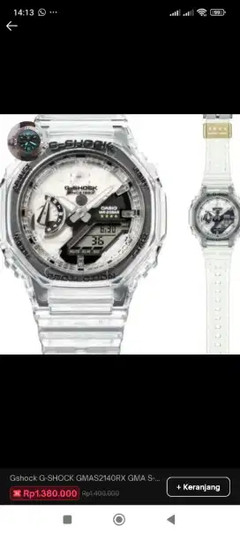 Casio G-Shock g shock GMA S2140RX like new trmurh bstt Seiko automatic