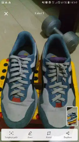Sepatu Asic pria preloved original