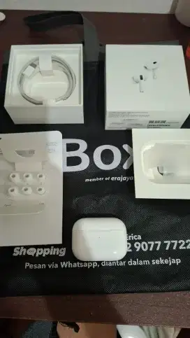 Airpods pro gen 2 type C ibox like new garansi panjang sampe 2026