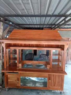 Gerobak usaha mie ayam bakso joglo