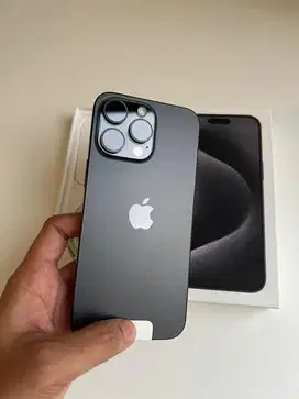 iPhone 15 Promax 256gb Black iBox / Mulus Like new / Fullset ori / 256