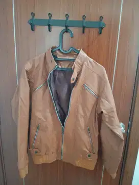 Jaket Kulit Wanita Warna Coklat