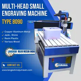 Multi Head Engraving Wood CNC Machine / Mesin CNC Engraving Type 8090