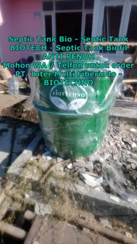 Sepiteng, Biofil, Biotank, Biofilter, Biotech, Septictank