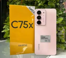 Realme C75X  promo garansi resmi new segel